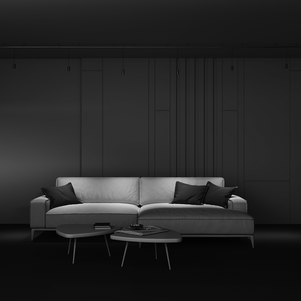 трековый светильник maytoni focus led c105pl-3w3-6k-bs