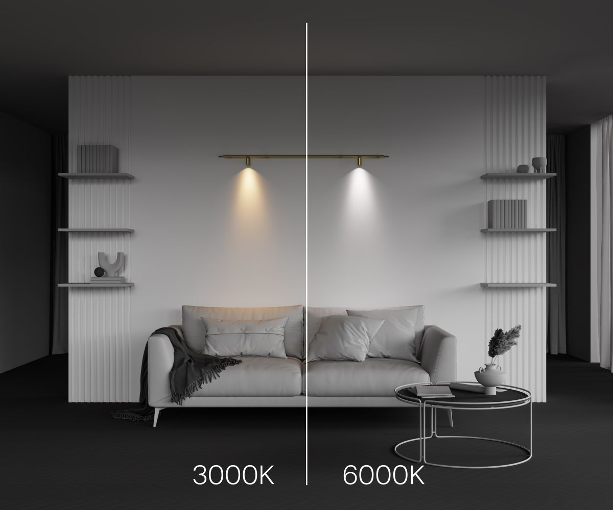 трековый светильник maytoni focus led c103cl-5w3-6k-bs