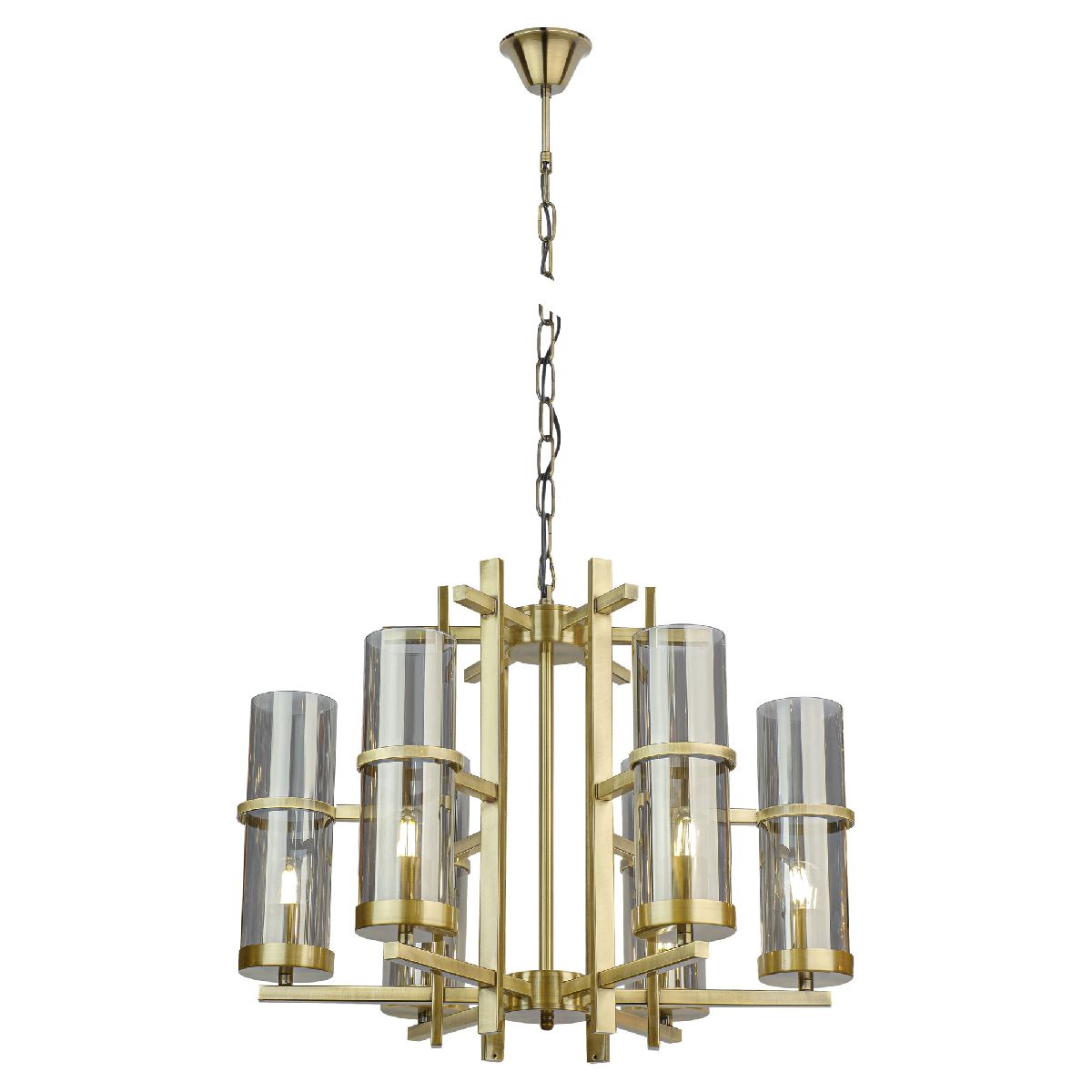 подвесная люстра am group am273-d6 ab