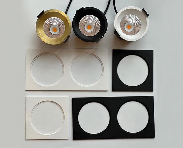 встраиваемый светодиодный светильник italline it08-8035 white 3000k