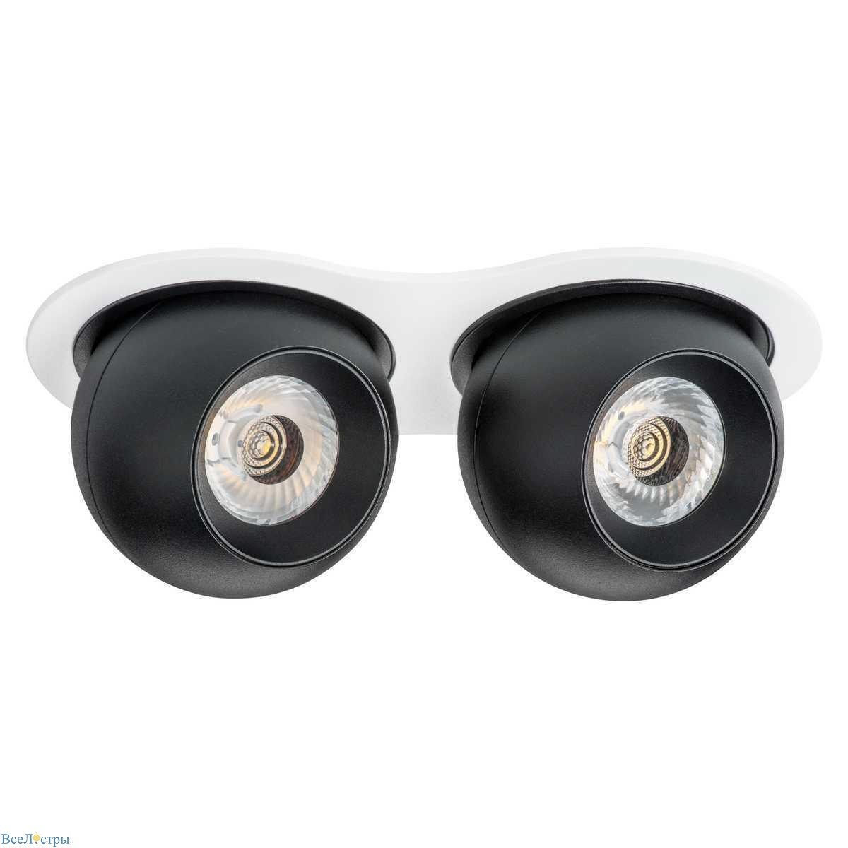 встраиваемый светодиодный спот lightstar urbano (217626+217074+217074) i6267474