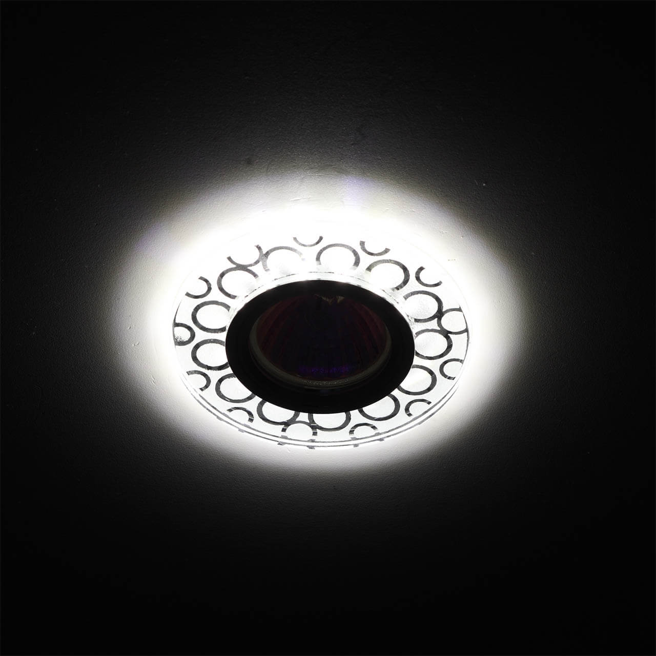 встраиваемый светильник эра dk ld46 sl б0037357