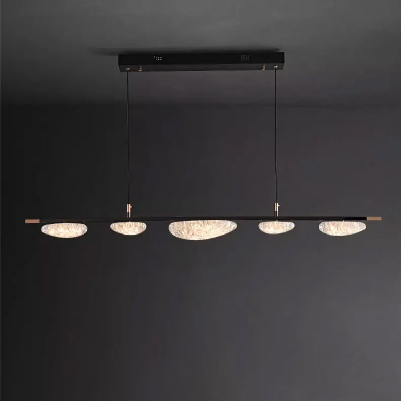 подвесная люстра delight collection mt9125-5hl pearl black