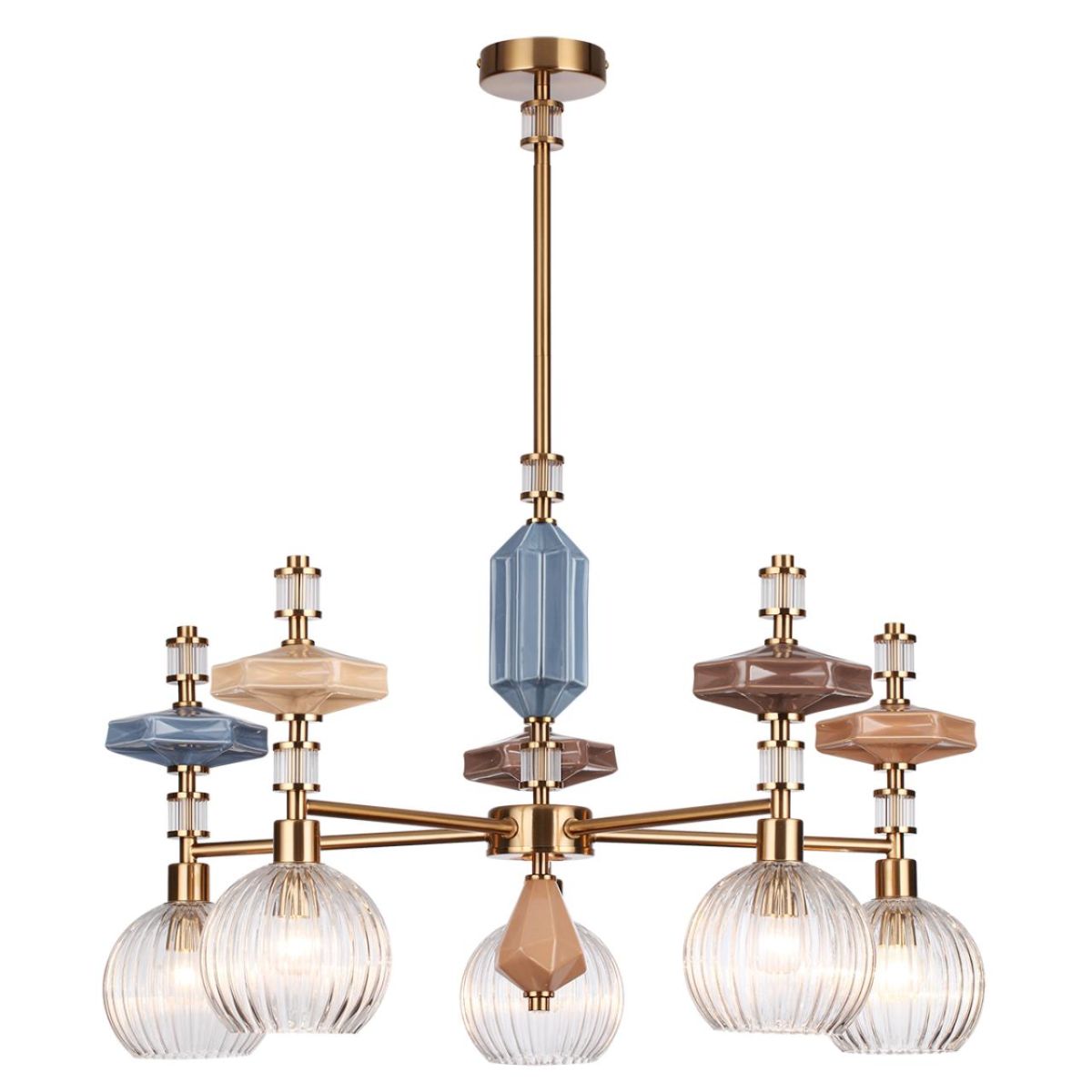 люстра на штанге odeon light modern terra 5414/5