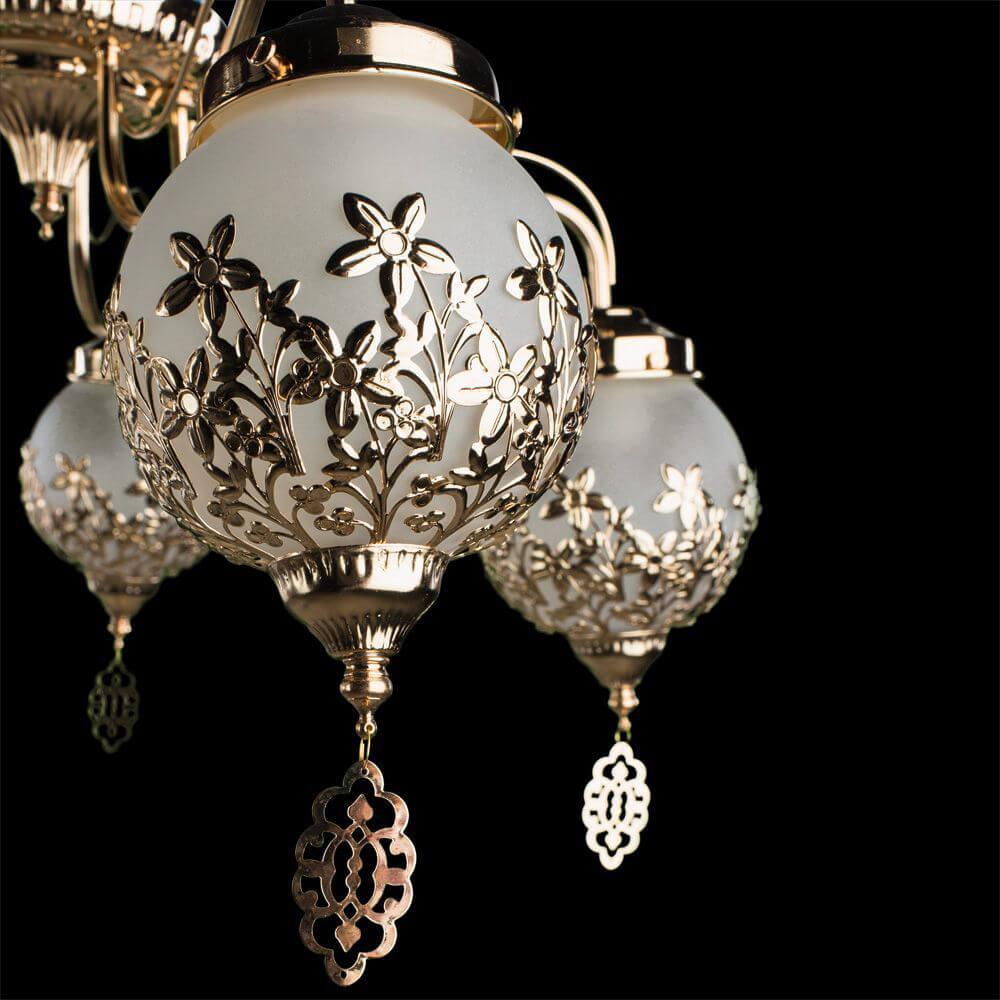 потолочная люстра arte lamp moroccana a4552pl-5go