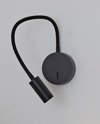 гибкое бра italline de-316 black