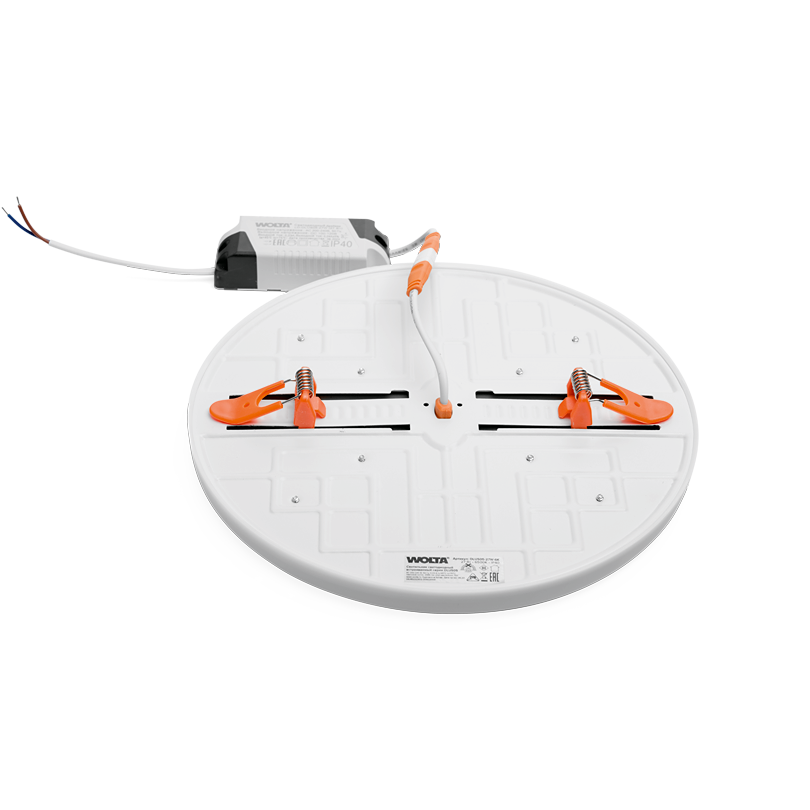 встраиваемый светильник wolta dlus05-27w-6k