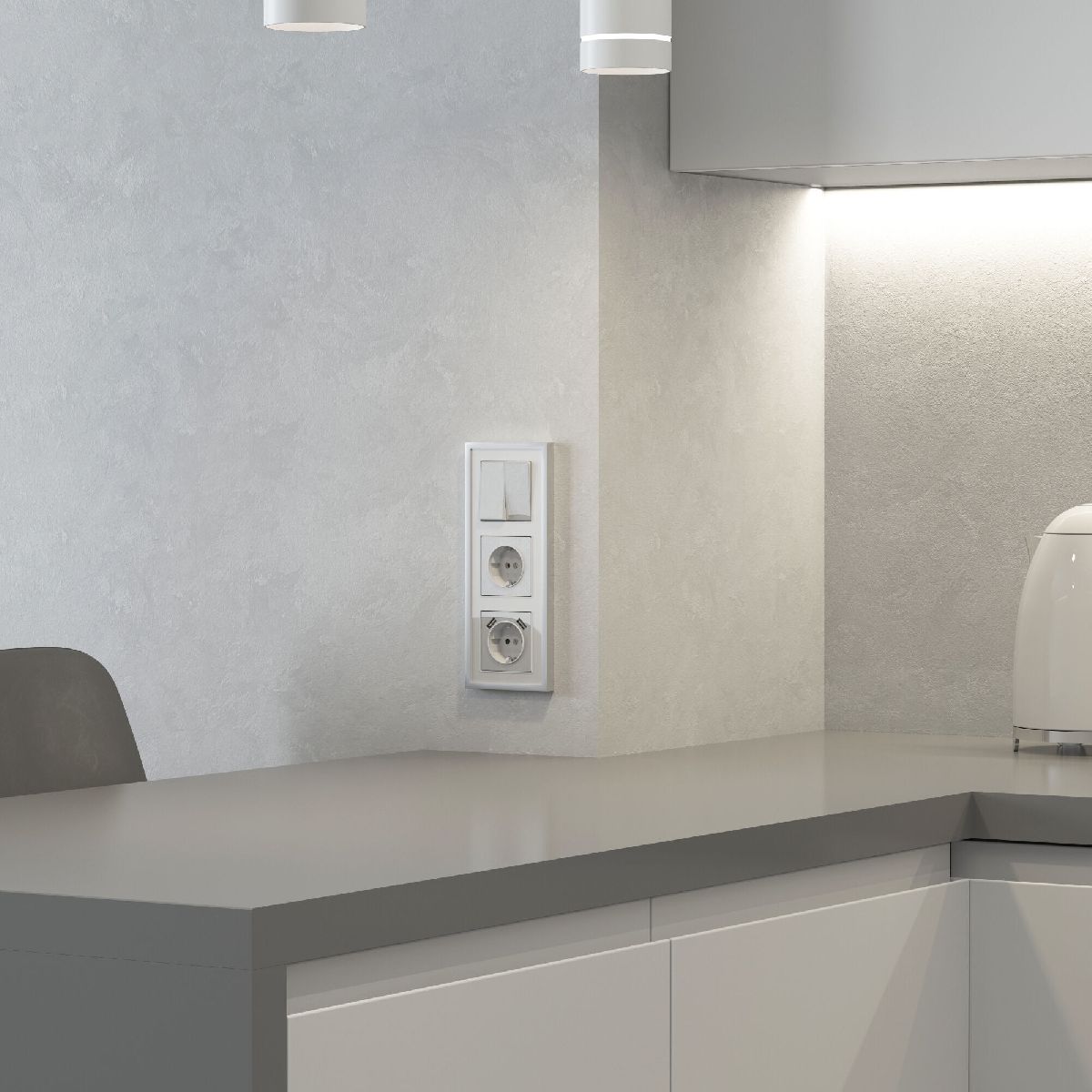 накладка для розетки usb werkel 4690389197383 w1179541 a064022