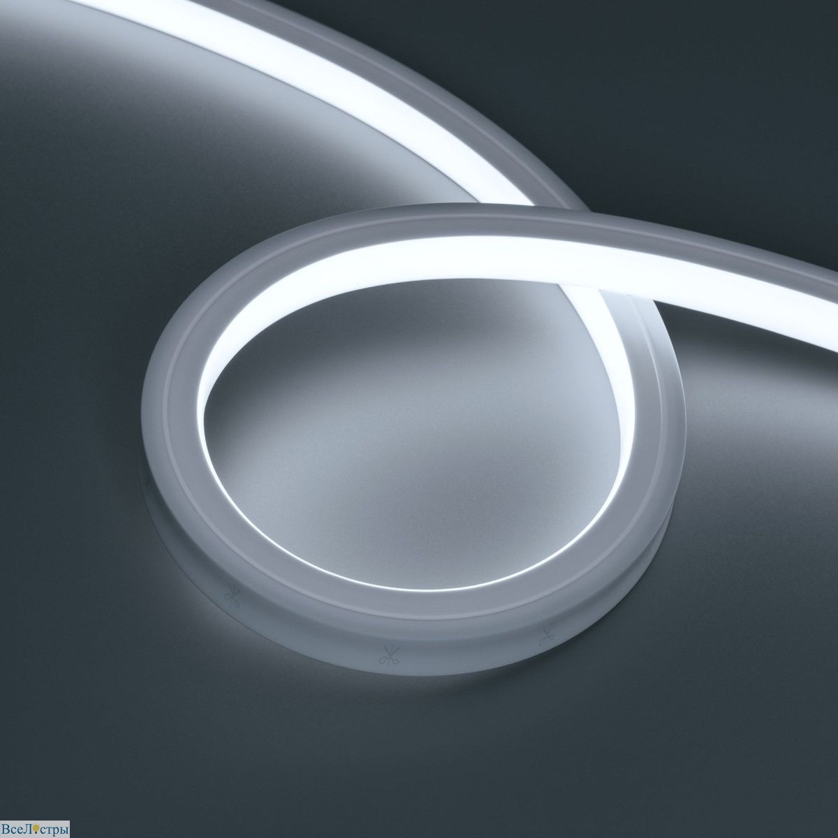светодиодная герметичная лента arlight nova-top-pu-a120-16x15mm 24v white7200 (10 w/m, ip68, 1m, wire x1) 050587