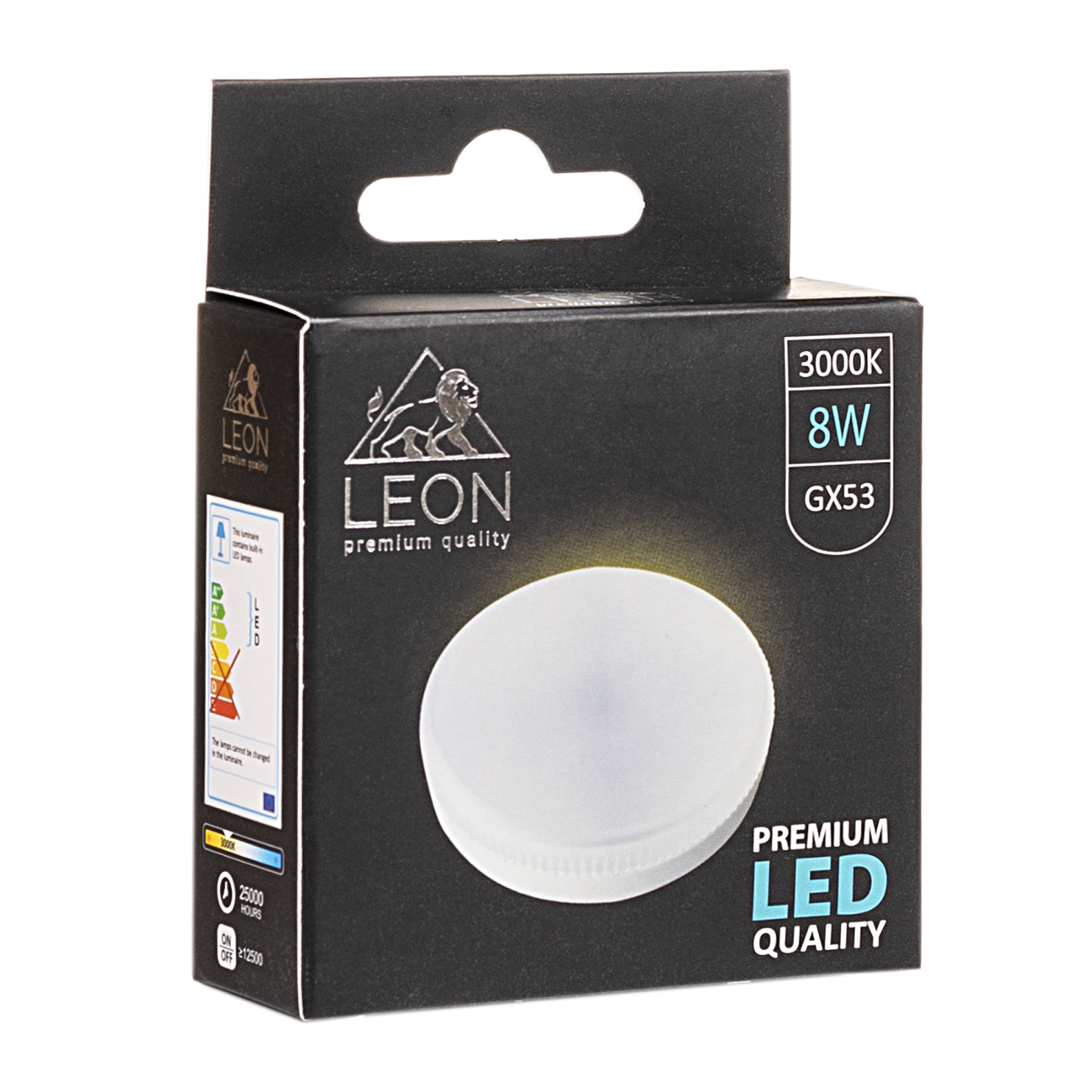 светодиодная лампа leon le-gx53-8w-3000к