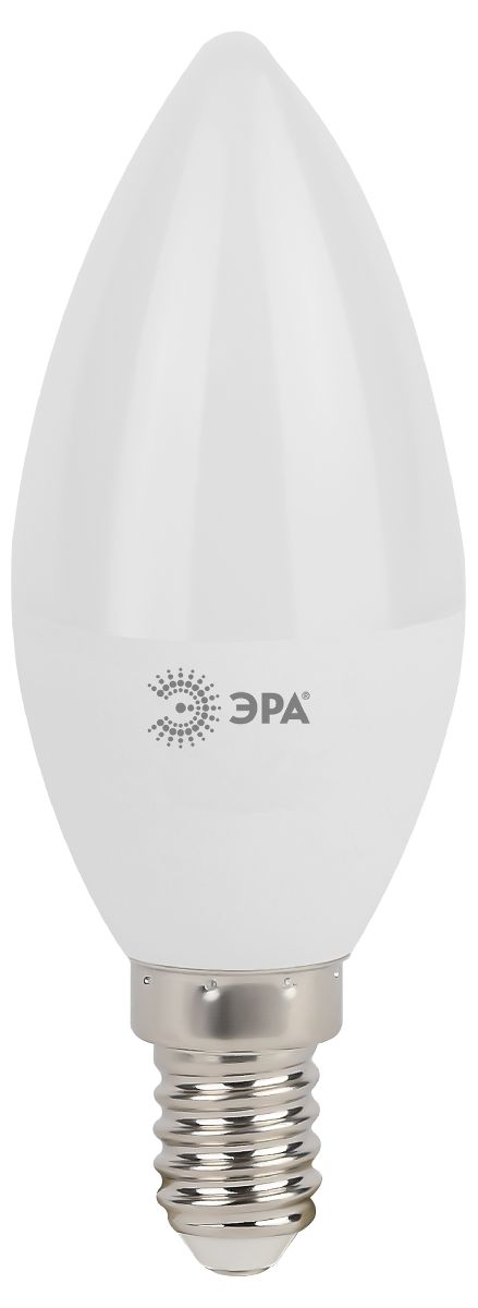 лампа светодиодная эра e14 7w 6000k led b35-7w-860-e14 б0031400