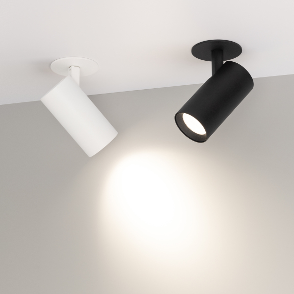 встраиваемый спот arlight lgd-lumos-r55-9w warm3000 034146