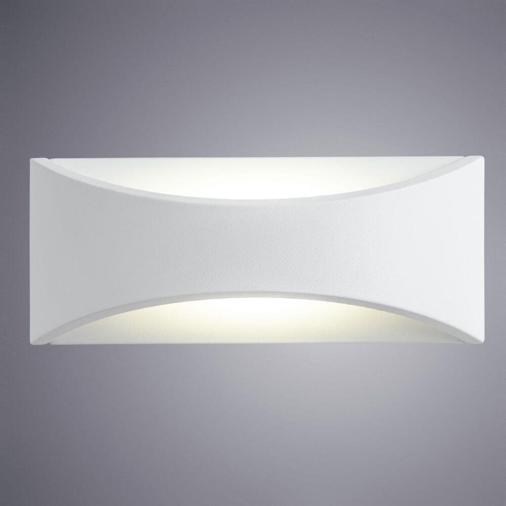 уличный настенный светодиодный светильник arte lamp a8288al-1wh