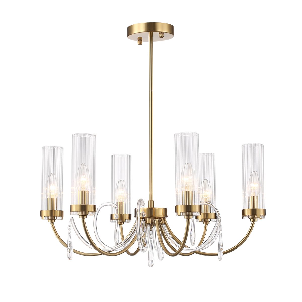 люстра на штанге st luce иллюмиа sl1400.303.06