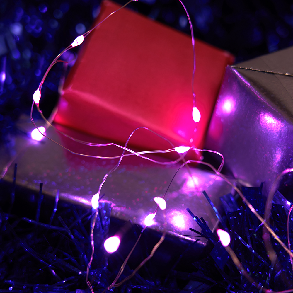 светодиодная гирлянда линейная роса feron cl570 48602