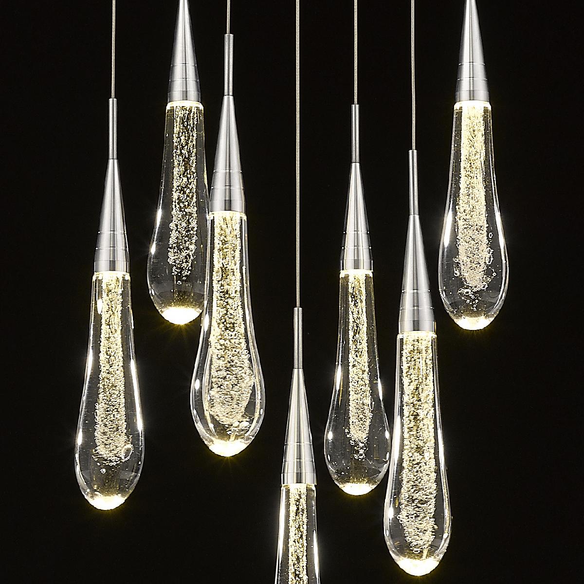 подвесной светильник delight collection pour md-023b-30 chrome
