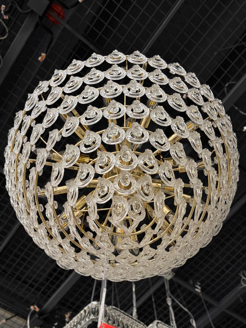подвесной светильник newport acantia 5259+4/c gold м0070023
