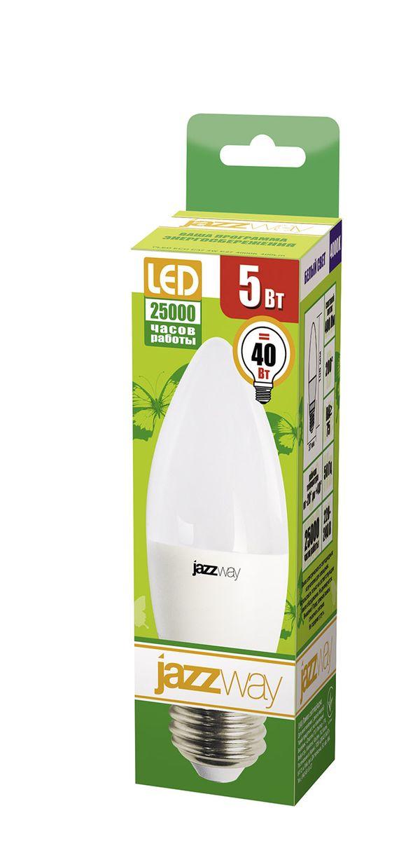 лампа светодиодная jazzway e27 5w 4000k матовая 2855329a