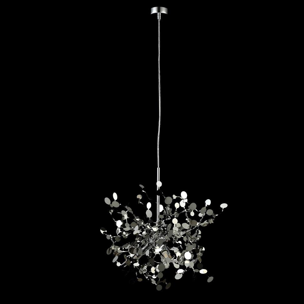 подвесной светильник crystal lux garden sp3 d400 chrome