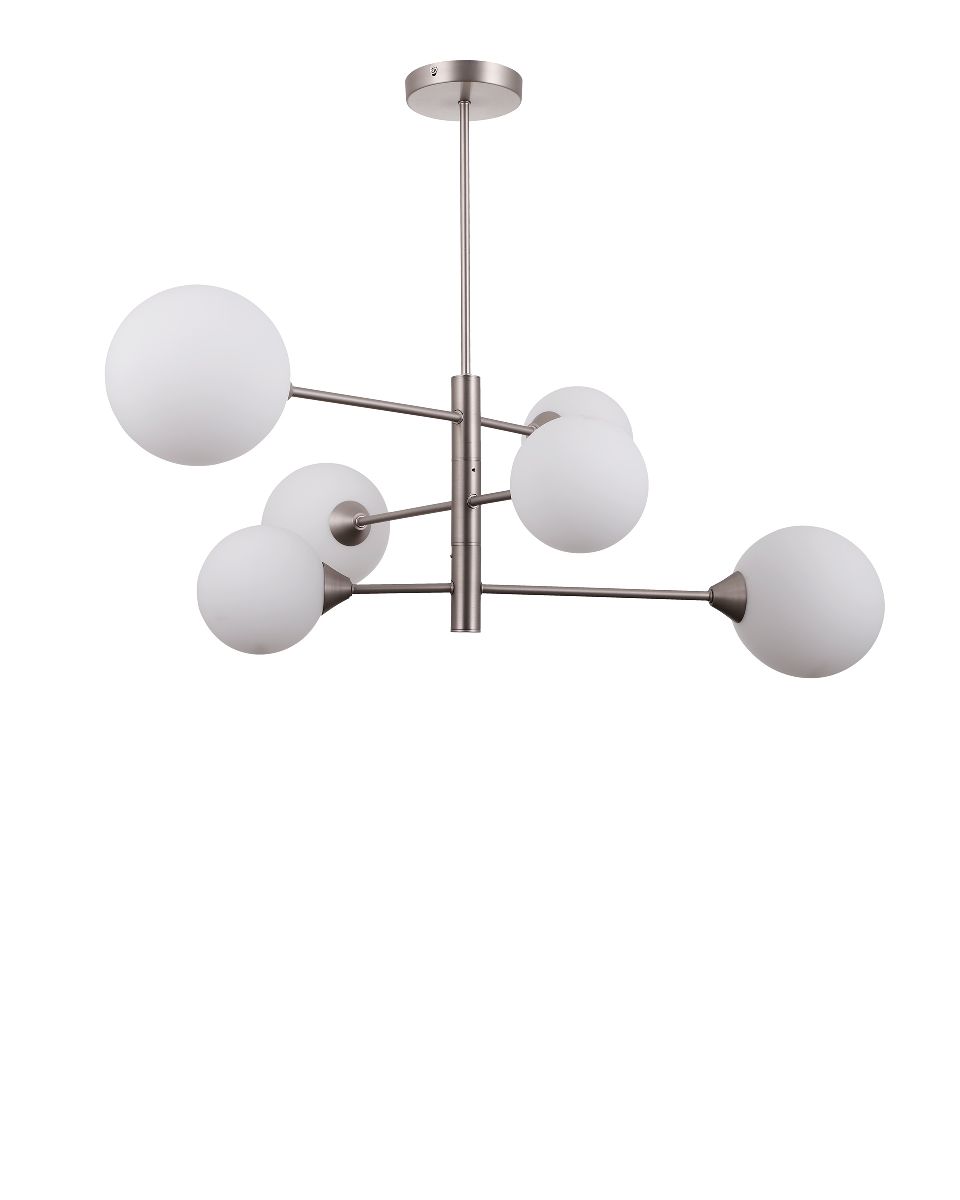 люстра на штанге moderli molecule v10840-6p