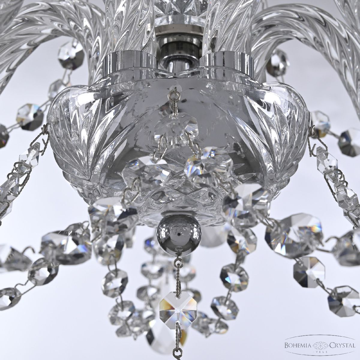 подвесная люстра bohemia ivele crystal 101/5/141 ni