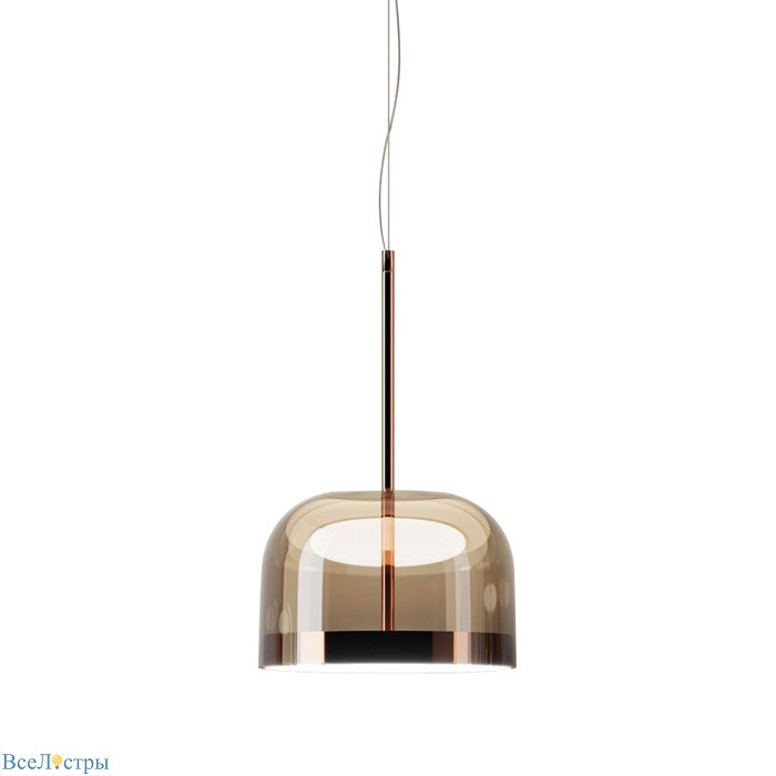 подвесной светильник equatore small amber/copper delight collection