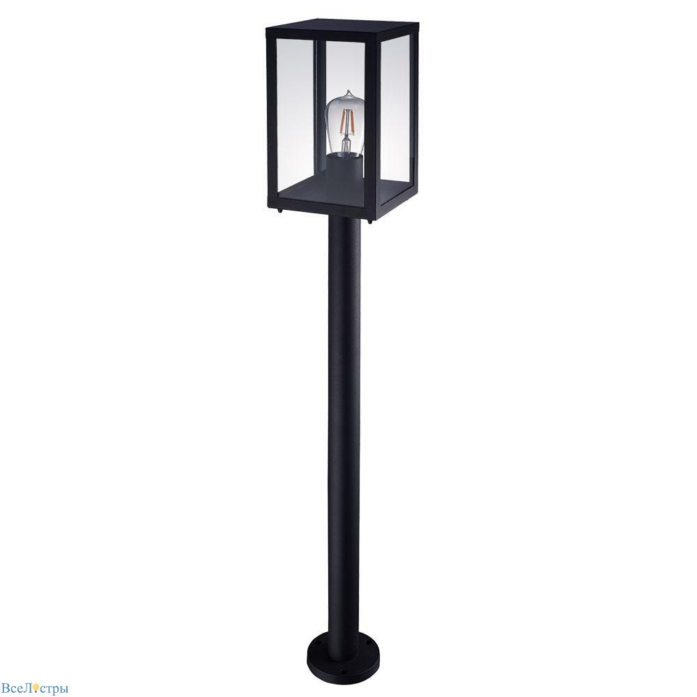 уличный светильник arte lamp belfast a4569pa-1bk