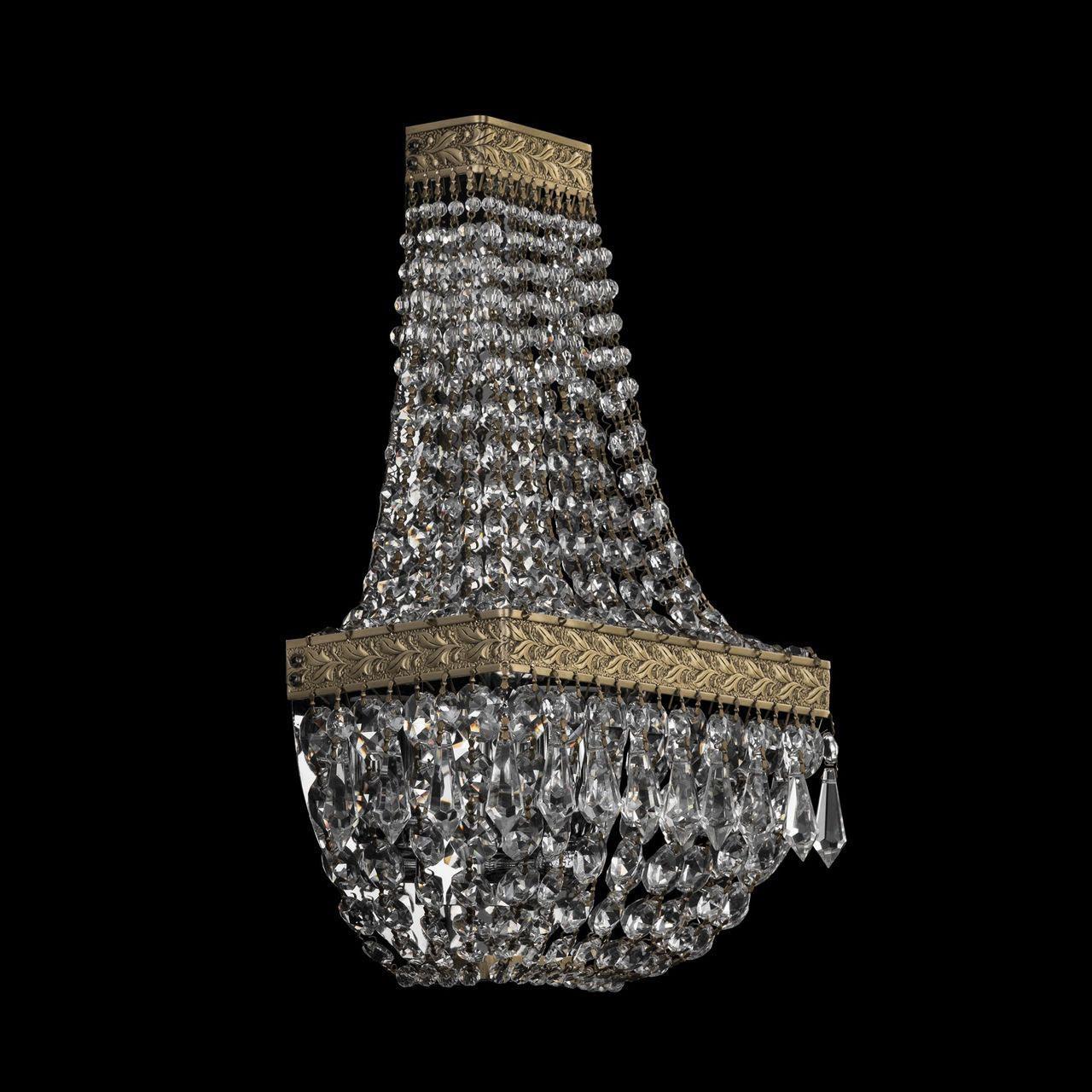 настенный светильник bohemia ivele 19012b/h2/20iv pa