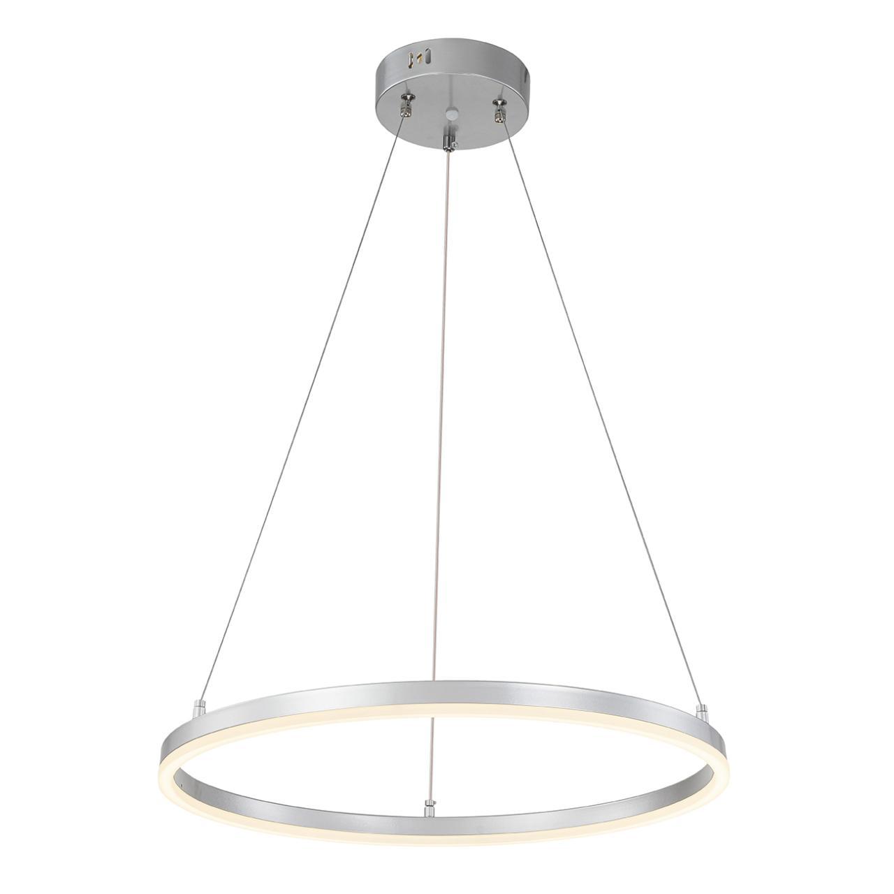 подвесной светодиодный светильник escada void 10254/1led silver app
