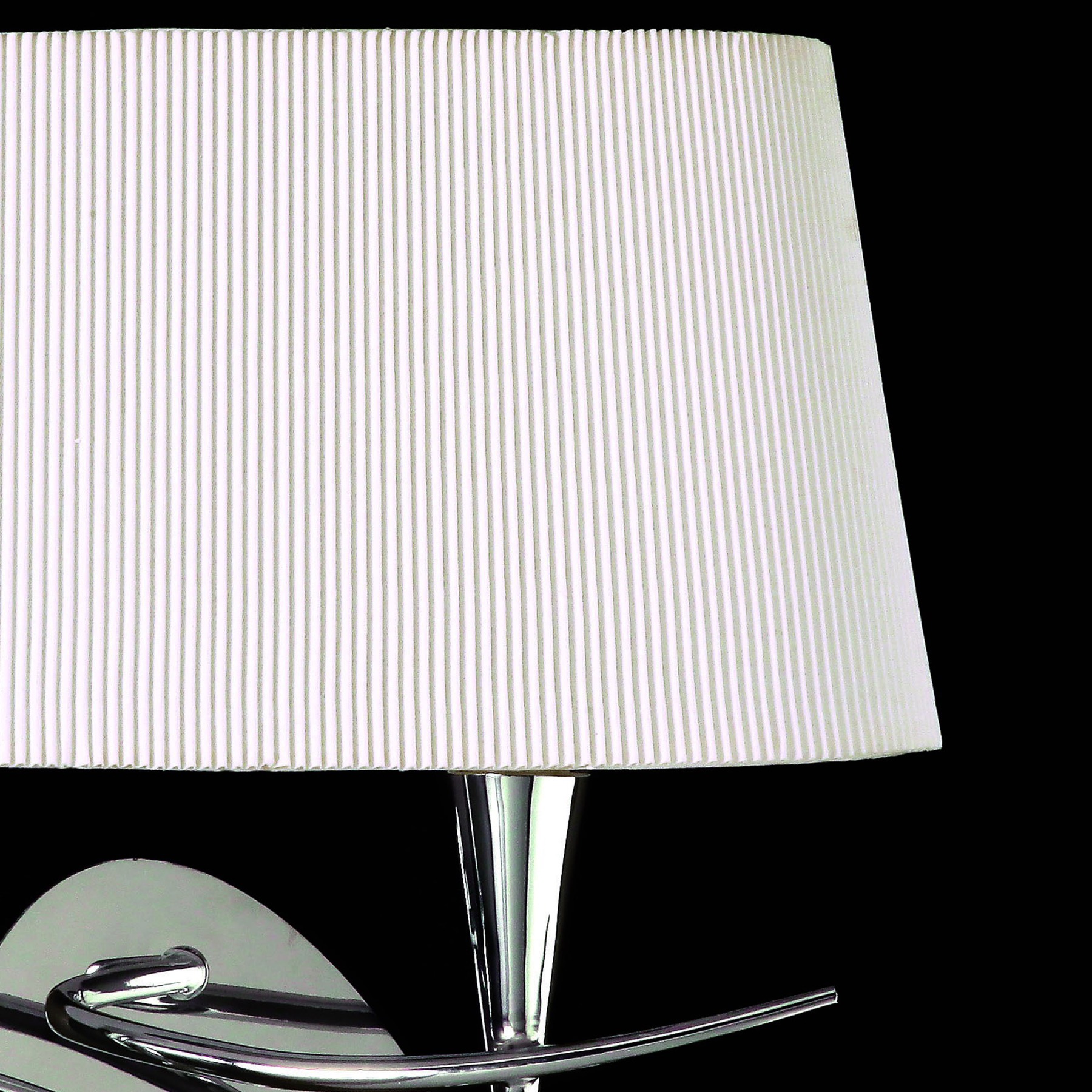 бра mantra mara chrome - white 1648