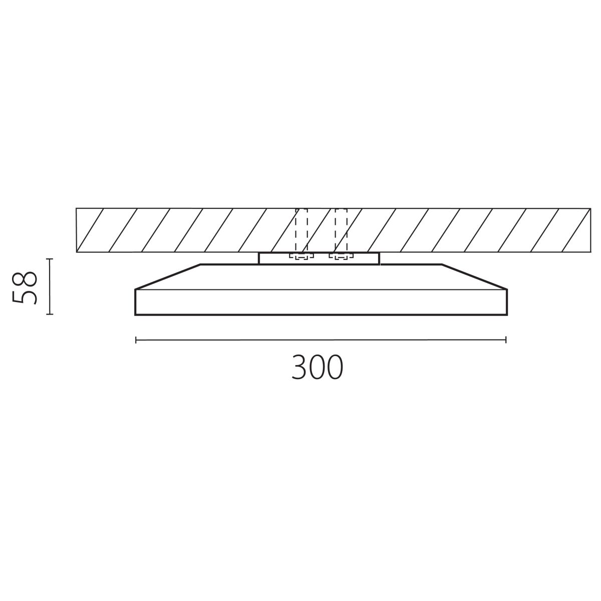настенно-потолочный светильник lightstar arco eco 225730