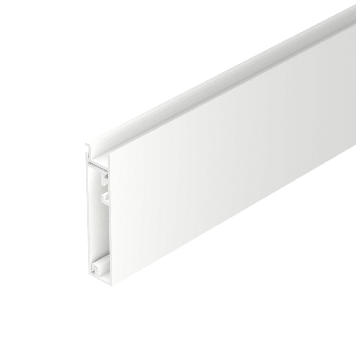профиль arlight plintus-h55-2000 white 045445