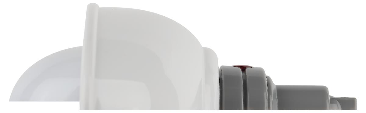 настенный светильник эра nled-488-1w-ms-w б0051478