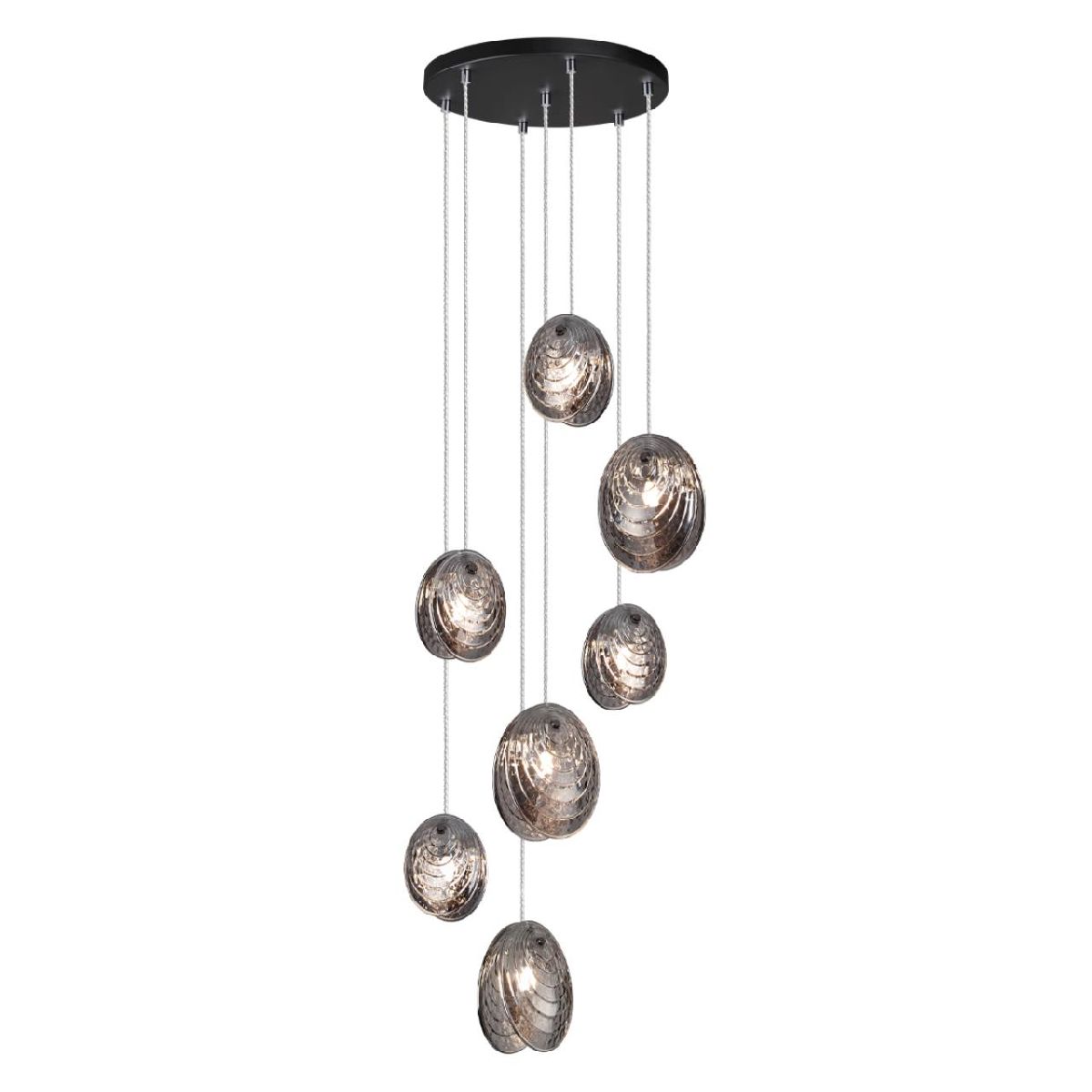 каскадная люстра odeon light mussels 5038/7