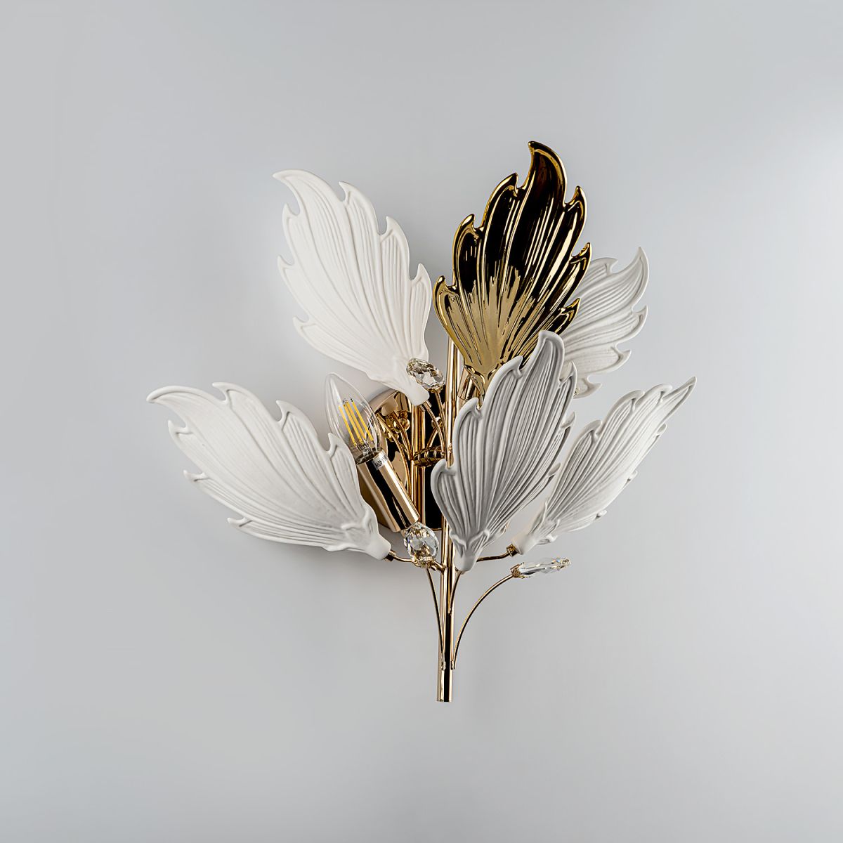 настенный светильник modelux ml.6869.450 gd