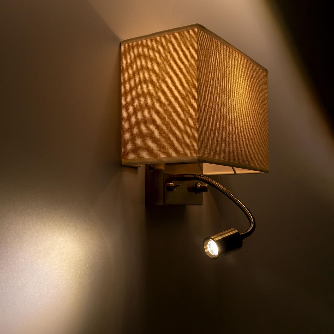 настенный светильник citilux декарт cl704303