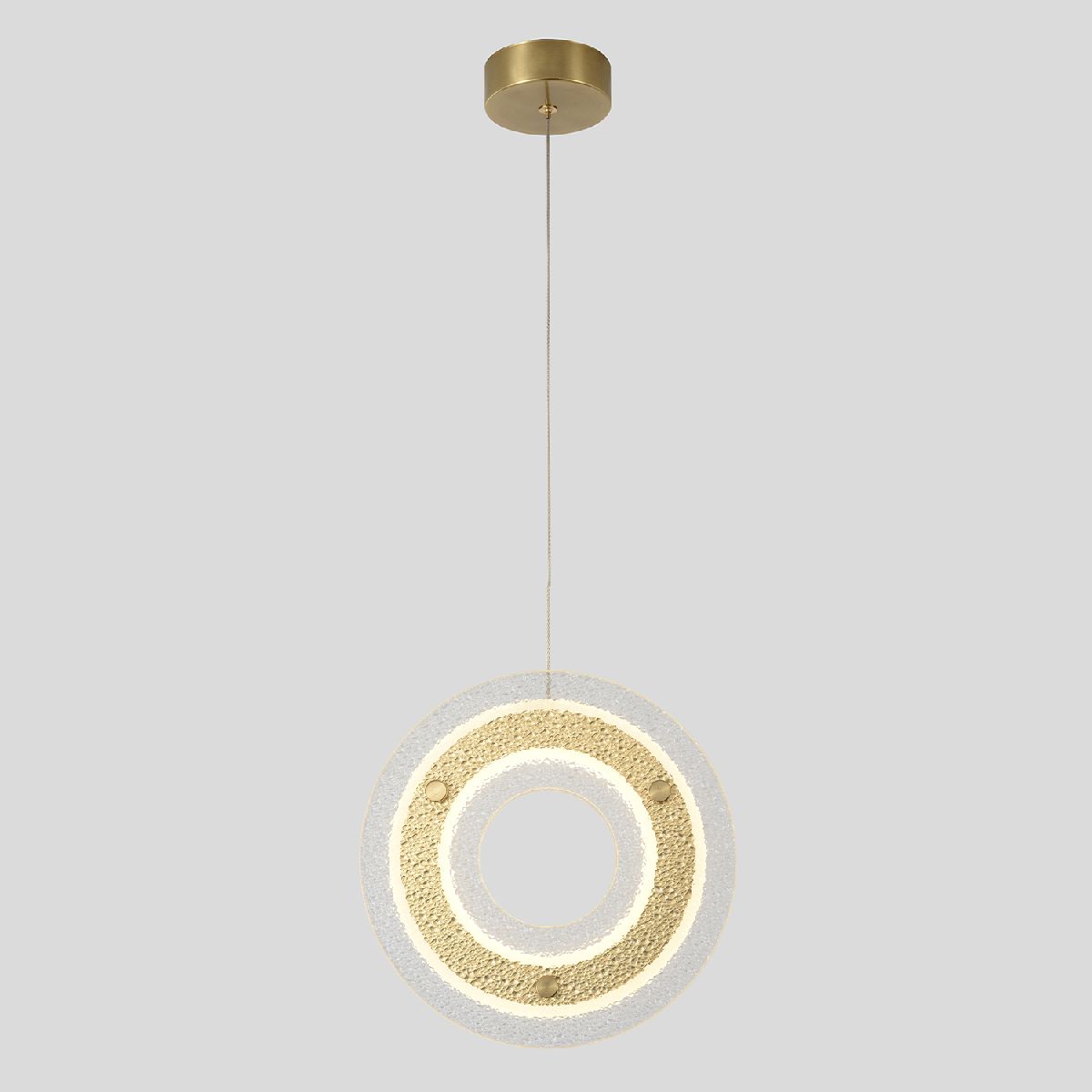 подвесной светильник crystal lux diego sp25w led brass