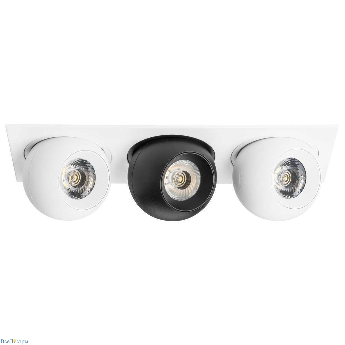 встраиваемый светодиодный спот lightstar urbano (217536+217062+217072+217062) i536627262
