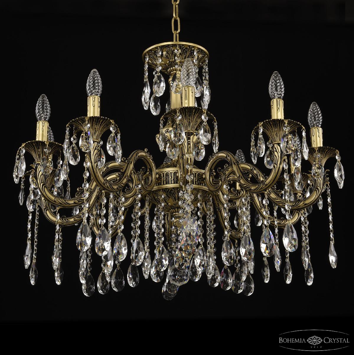 подвесная люстра bohemia ivele crystal al79101/10/250 a agb