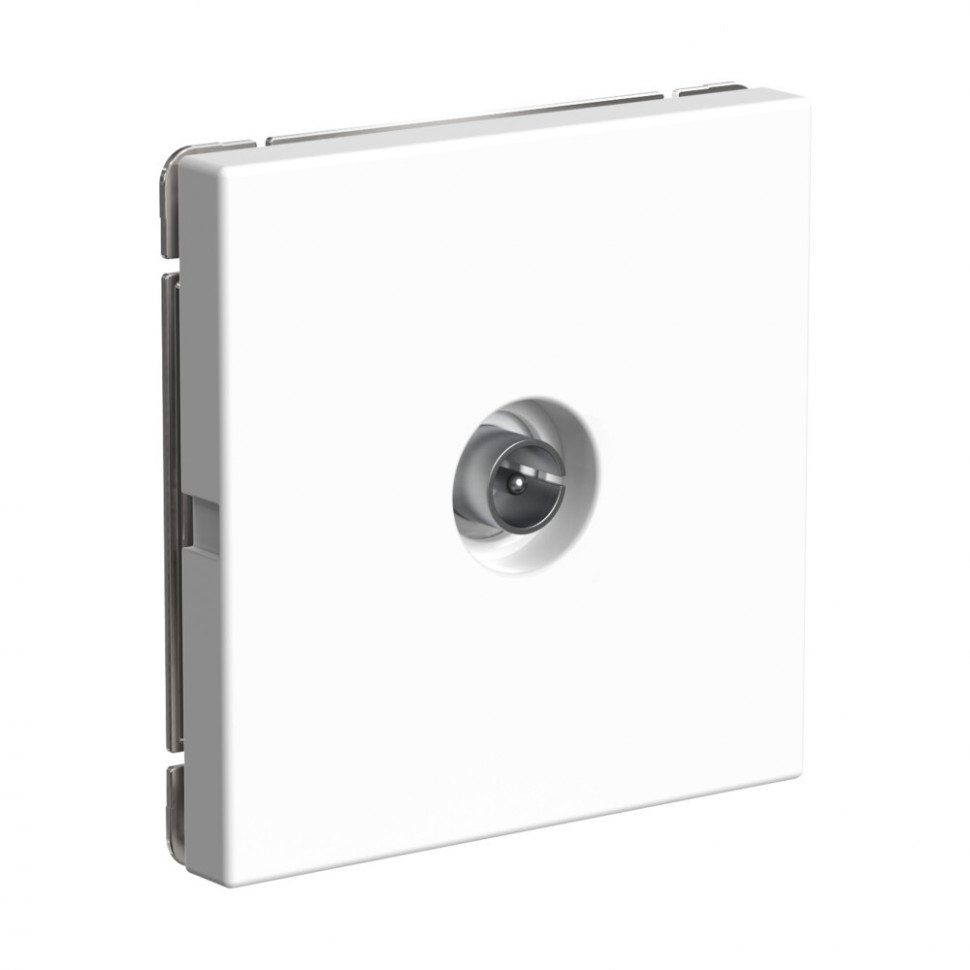 tv антенна коннектор механизм systeme electric artgallery белый gal000193