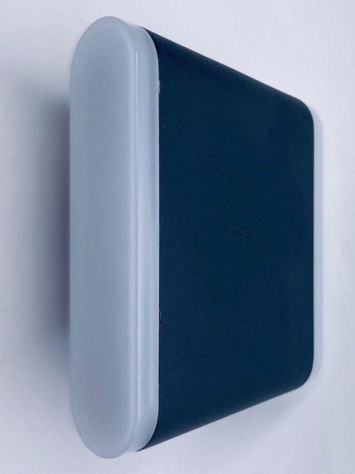 уличный настенный светодиодный светильник elvan gw-6080s-6w-ww-bk