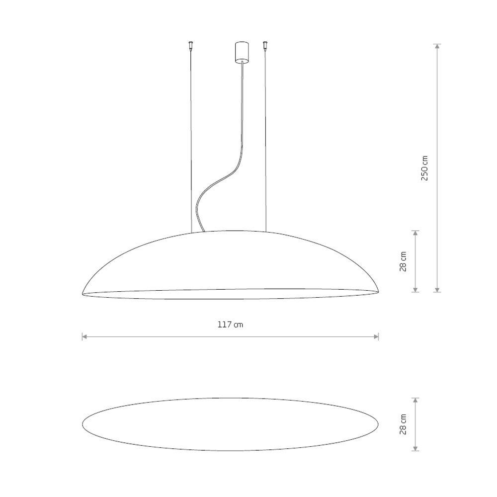 подвесная люстра nowodvorski canoe 7927