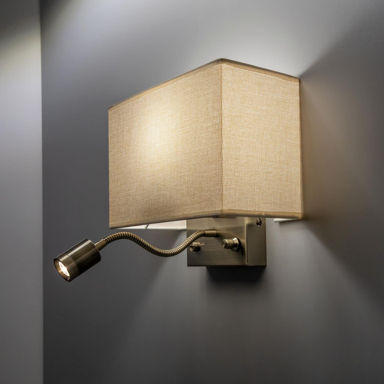 настенный светильник citilux декарт cl704303