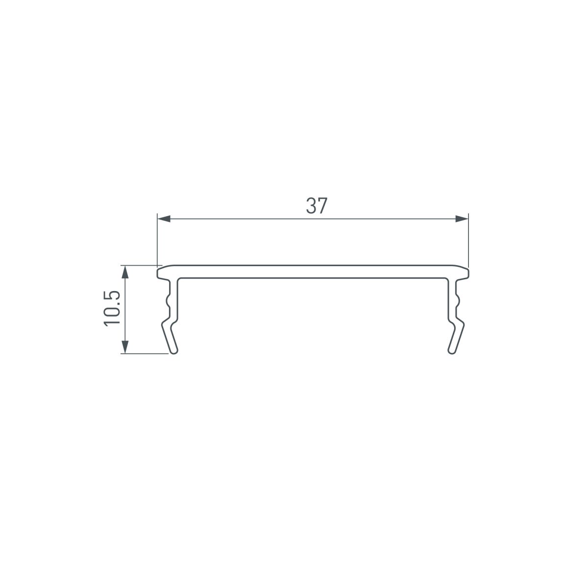 экран arlight ip-line-4050-2000 opal (пластик) 053900
