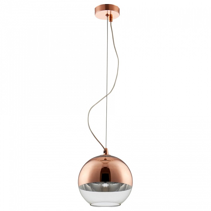 подвесной светильник crystal lux woody woody sp1 d200 copper