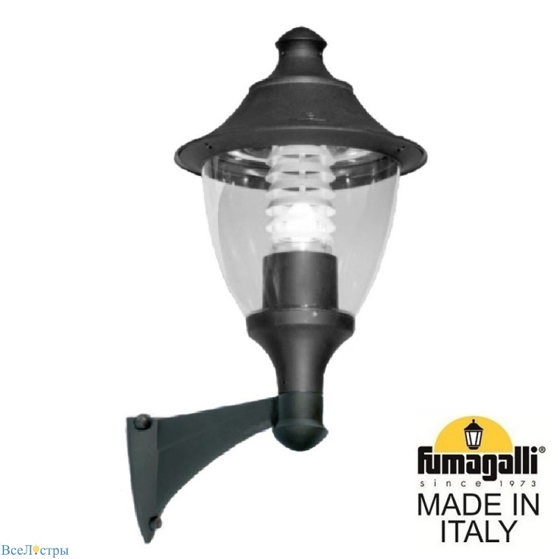 уличный настенный светильник fumagalli f50.254.000.axe27