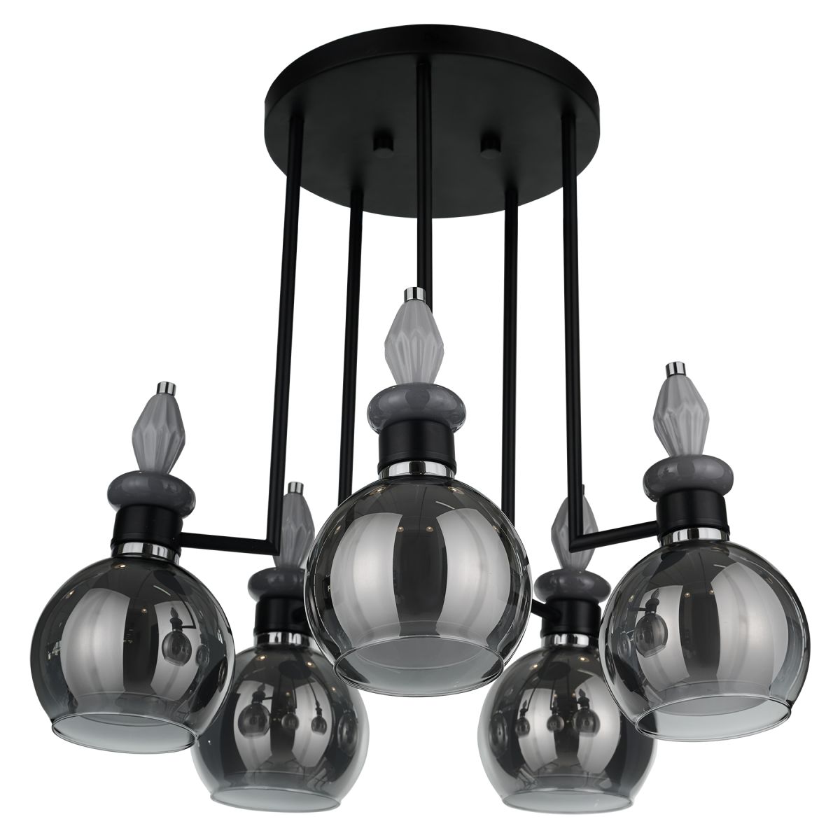 потолочная люстра 33 идеи chn903.05.ch17.bl-s12gr