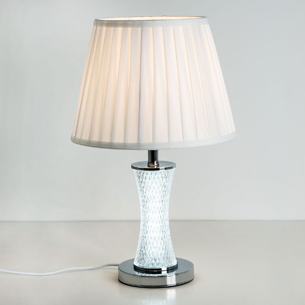 настольная лампа led4u l6161 cr