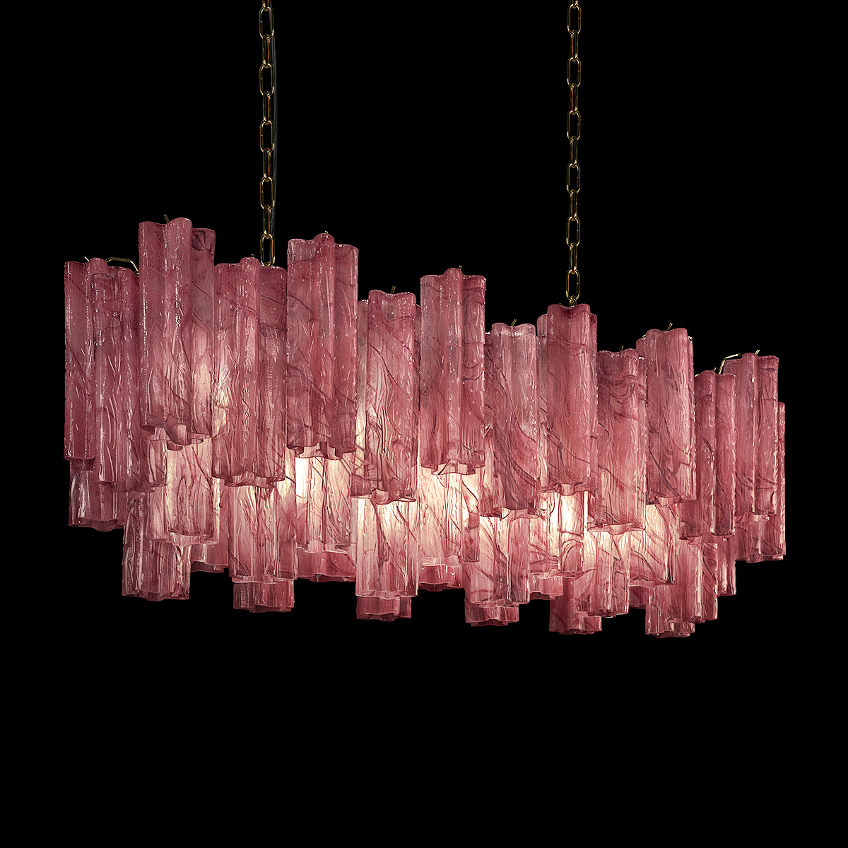 подвесная люстра loft it murano 10580/1000r pink