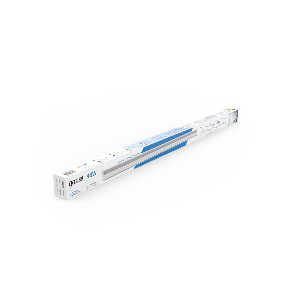линейный потолочный светильник gauss shop lighting 883525348
